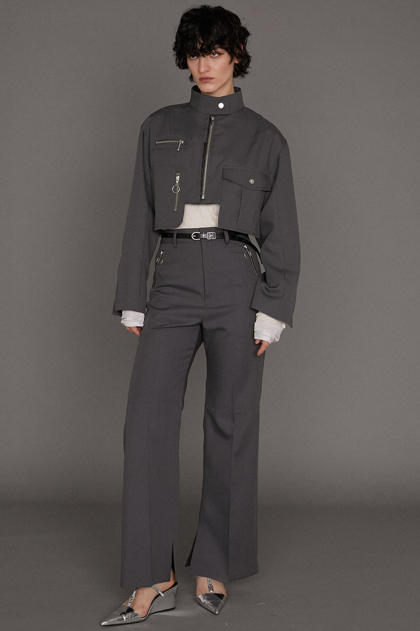 Zip Flared Pants - SALE