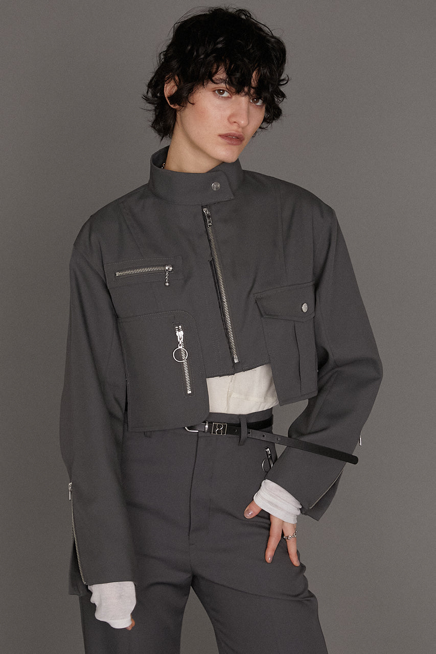 Short Length Biker Blouson