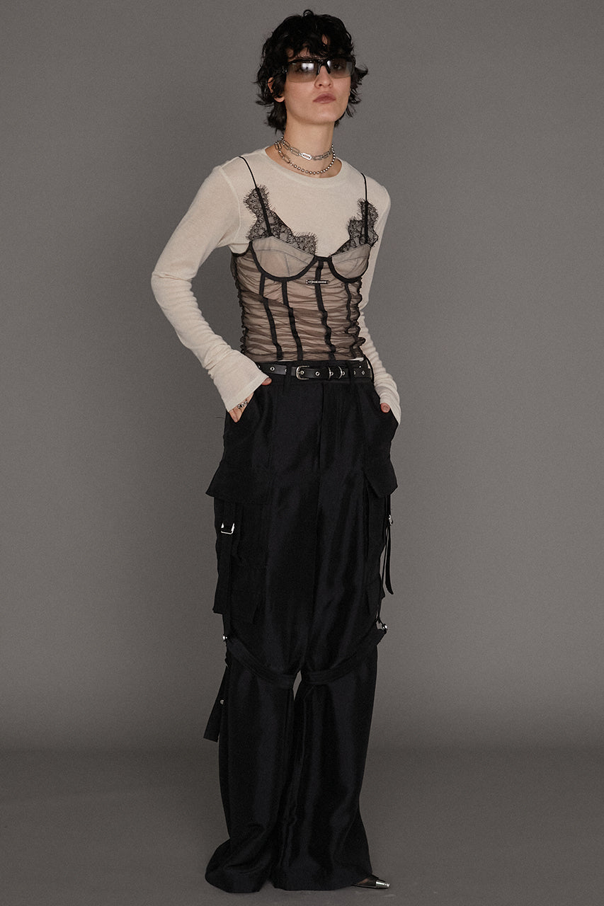 Crushed Satin Bondage Pants - SALE