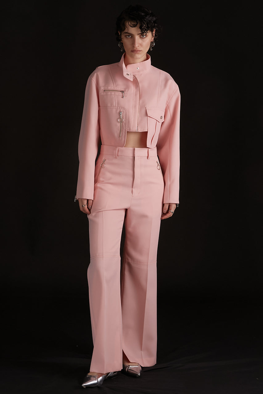 Zip Flared Pants - SALE