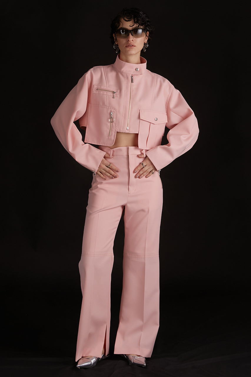 Zip Flared Pants - SALE