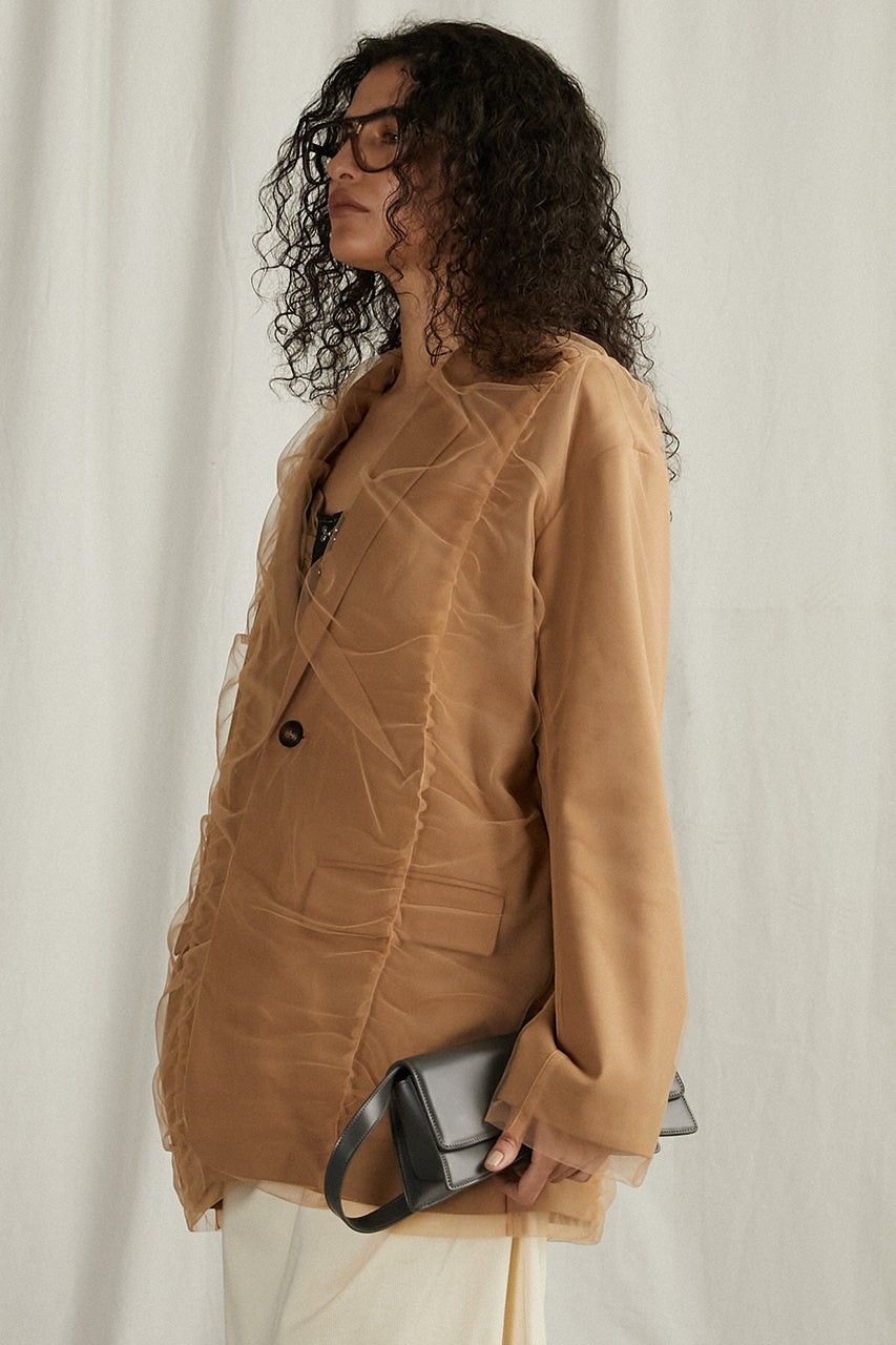 Tulle Layered Jacket - SALE