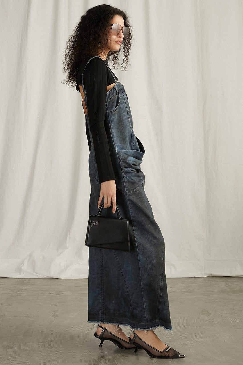 2WAY Lame Denim Dress - SALE