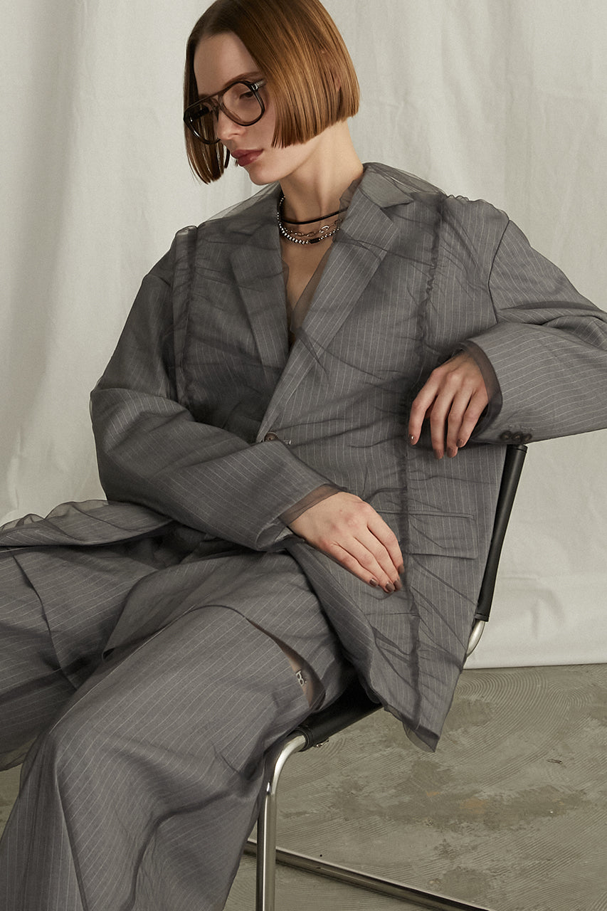 Tulle Layered Jacket - SALE