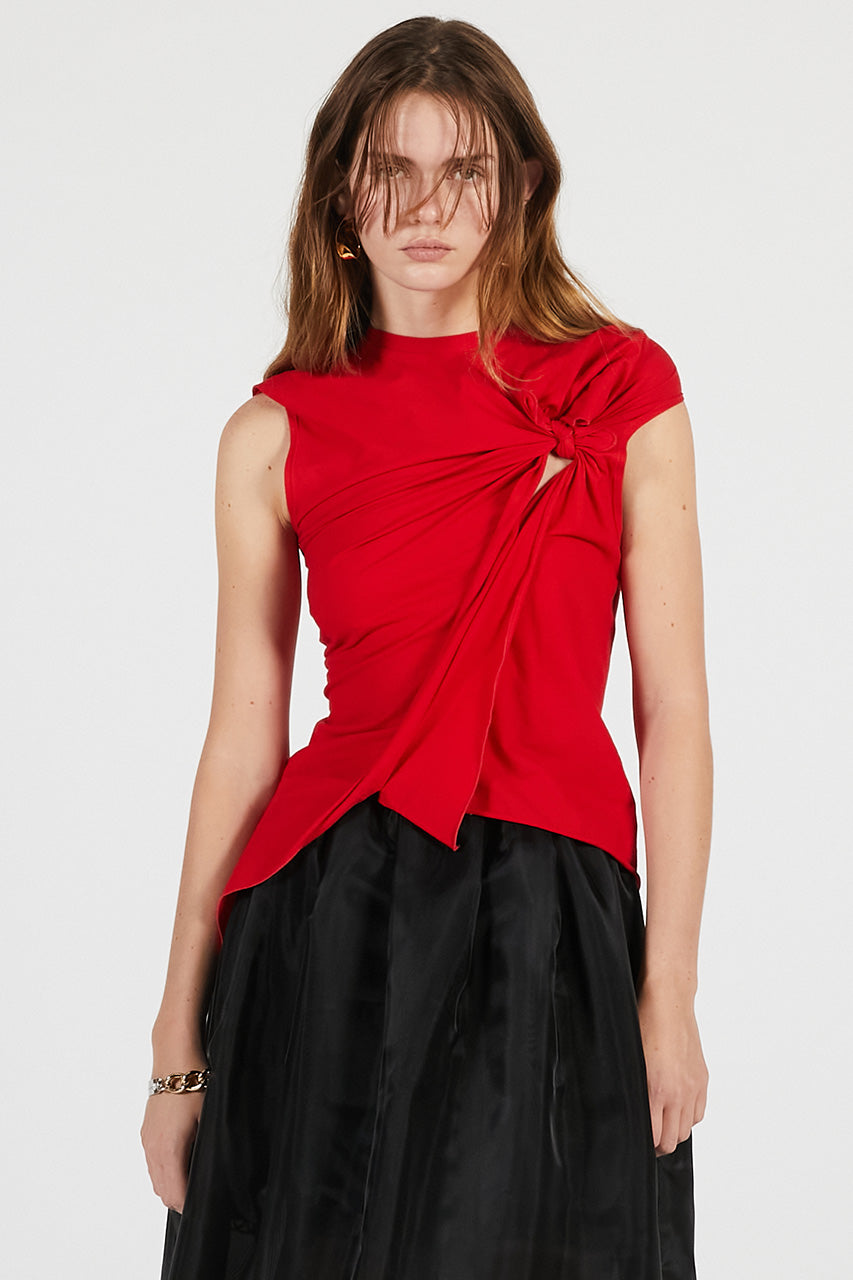 Asymmetrical Knot Top - 26SUMMER
