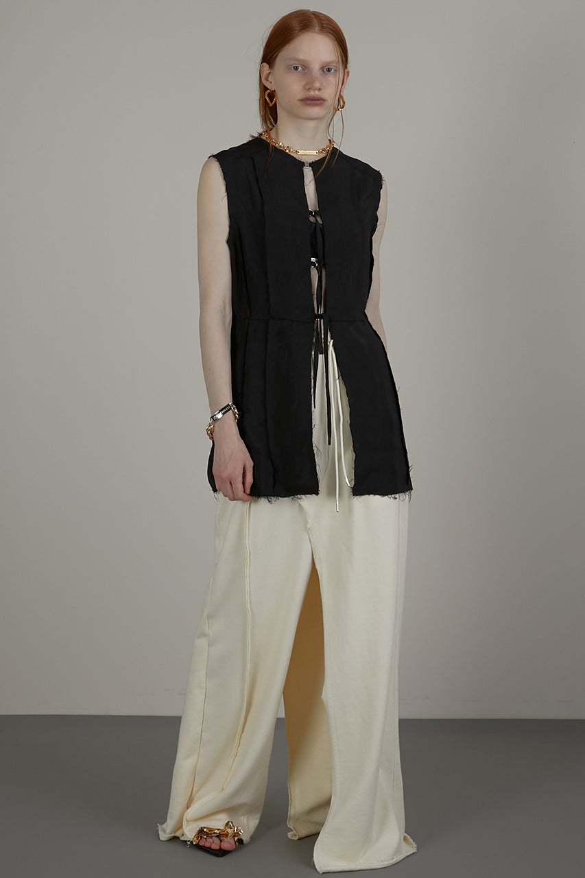 Twisted Layered Skirt Pants