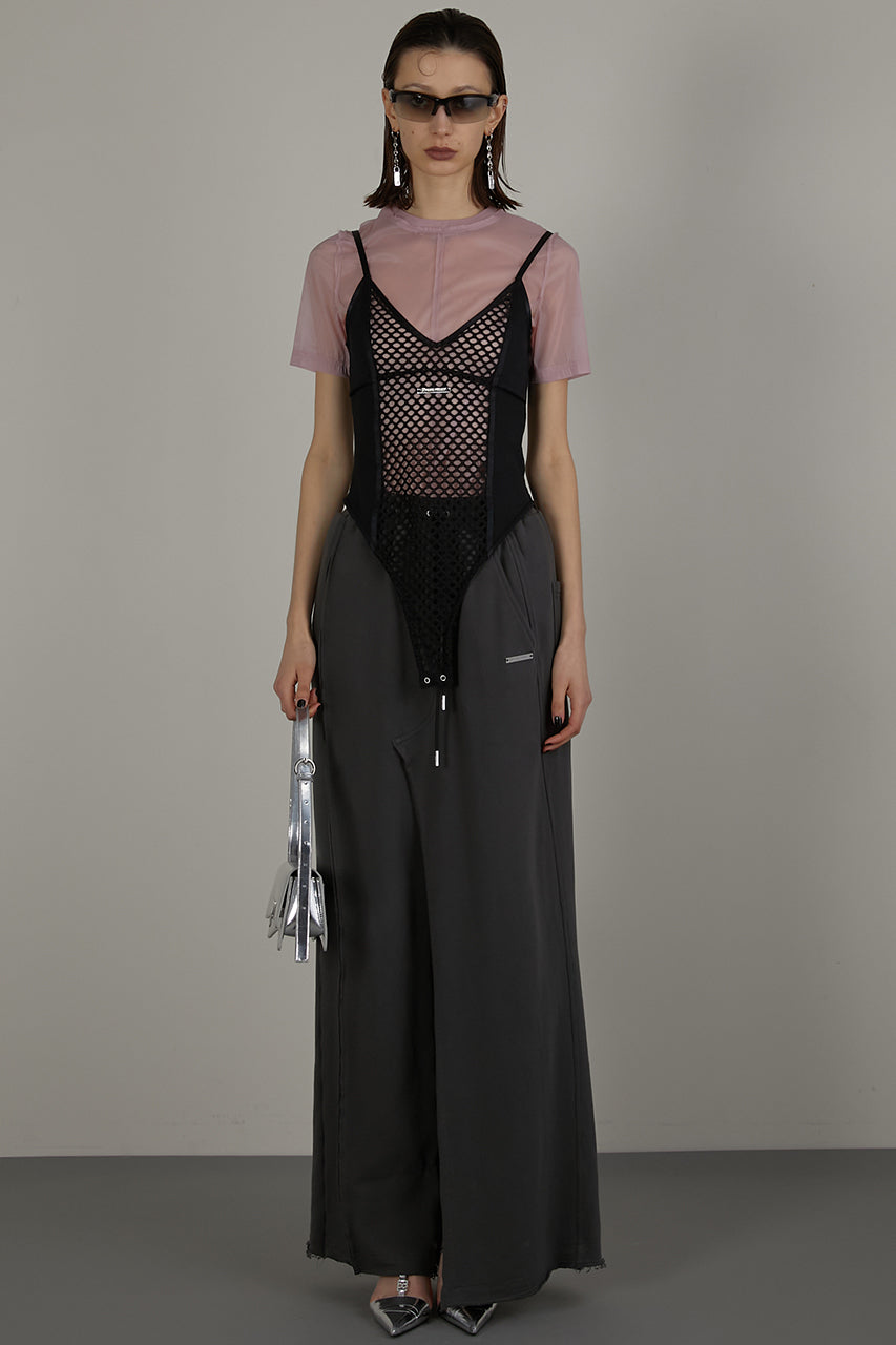 Twisted Layered Skirt Pants