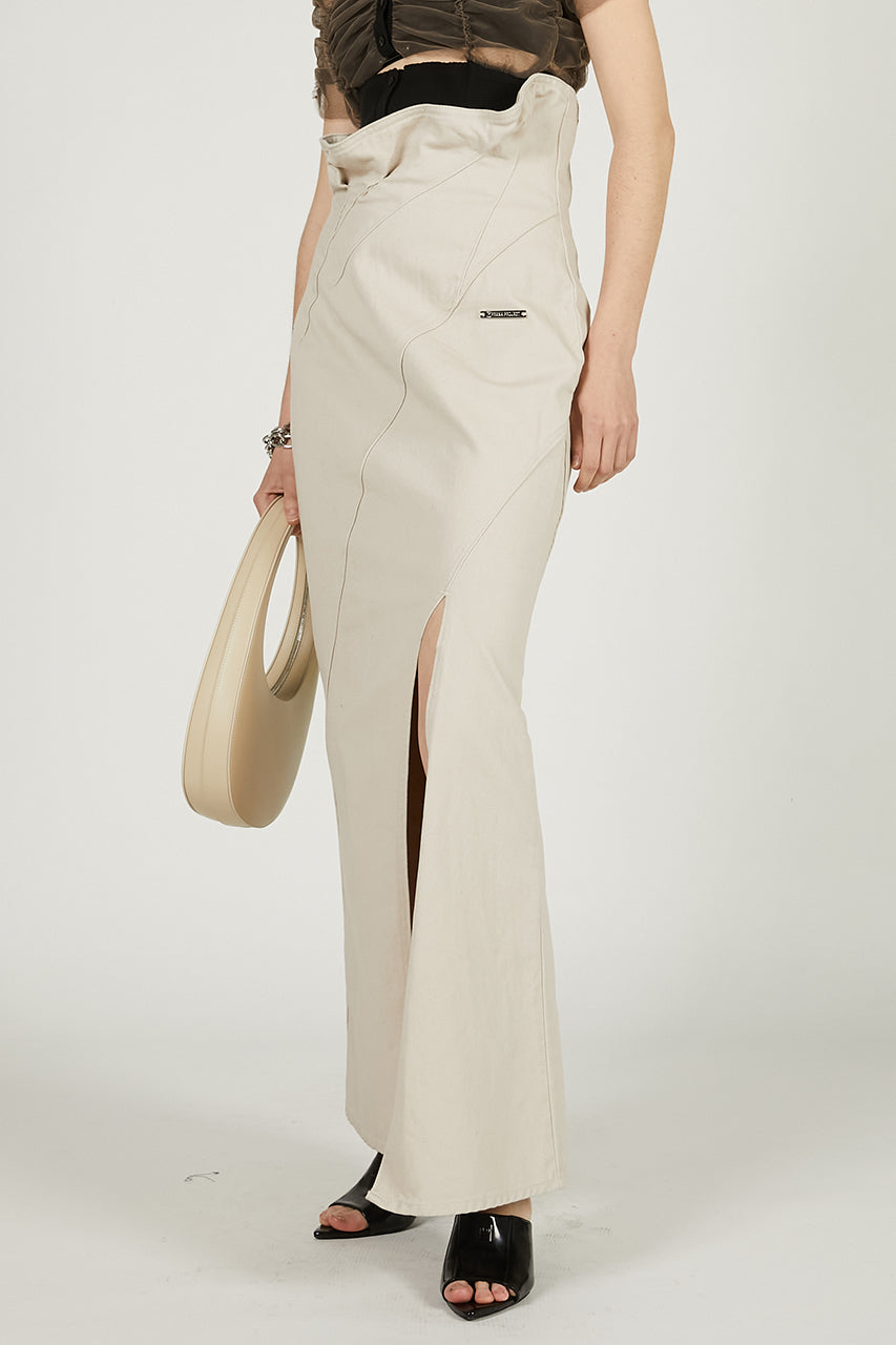 Sculpted Maxi Skirt - SALE