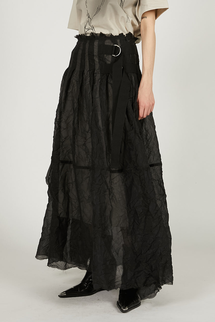 Crinkle Organza Skirt