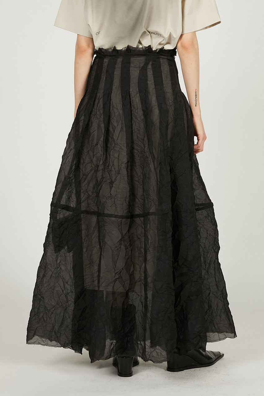 Crinkle Organza Skirt
