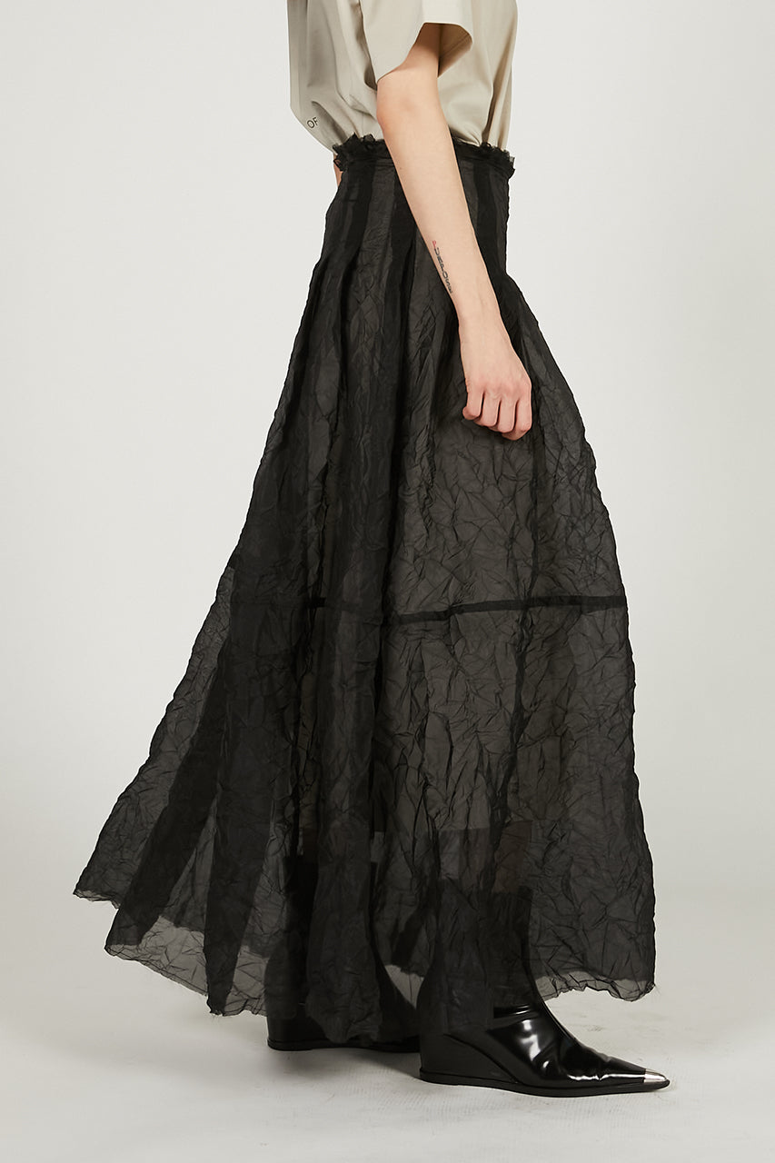 Crinkle Organza Skirt