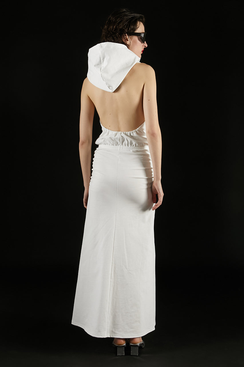 Drape Hoodie One Piece