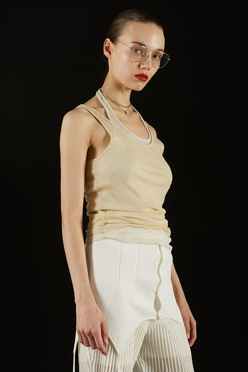 Triple Layered Halter Top