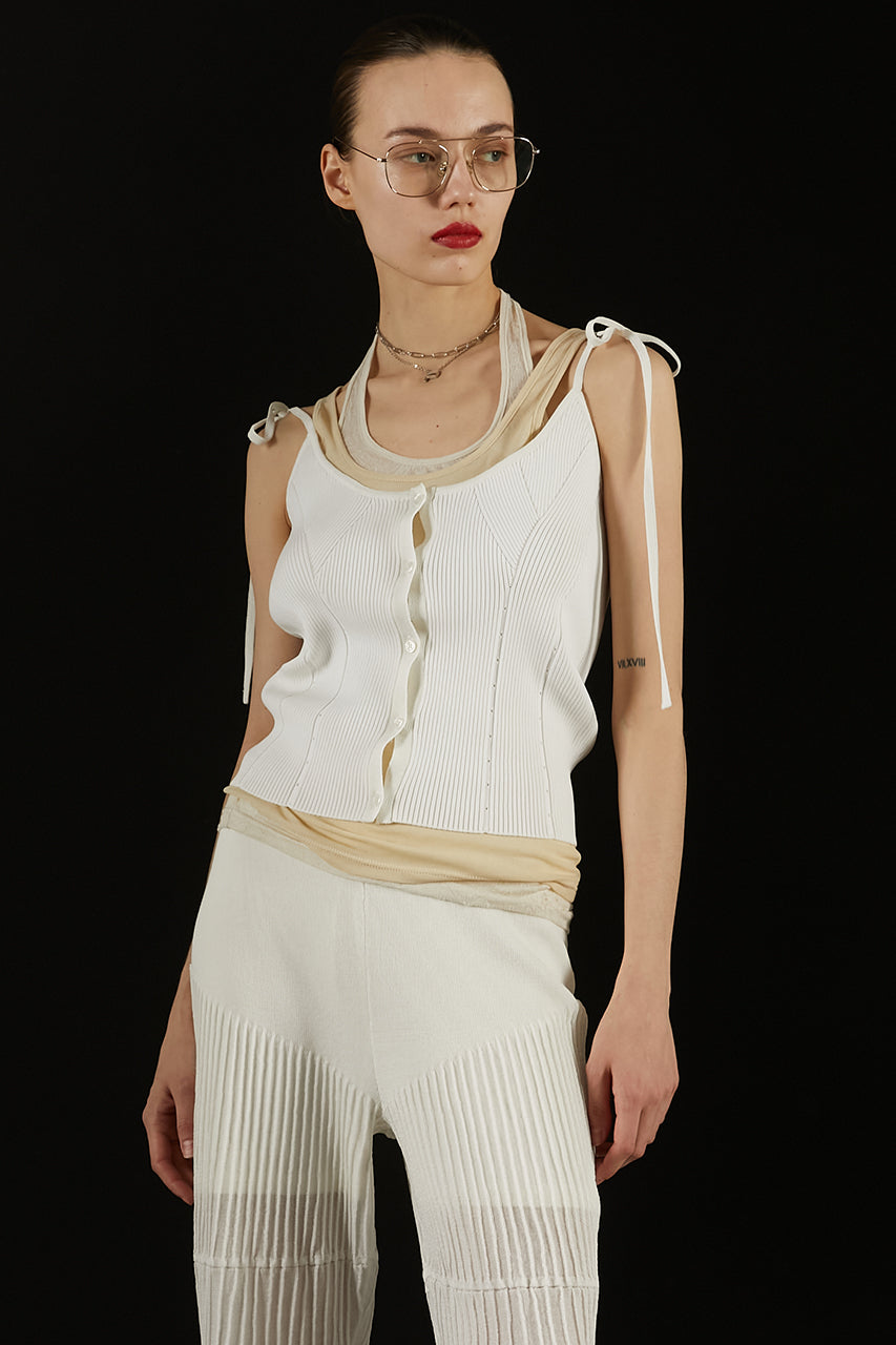 Multi Way Layered Knit Pants - SALE