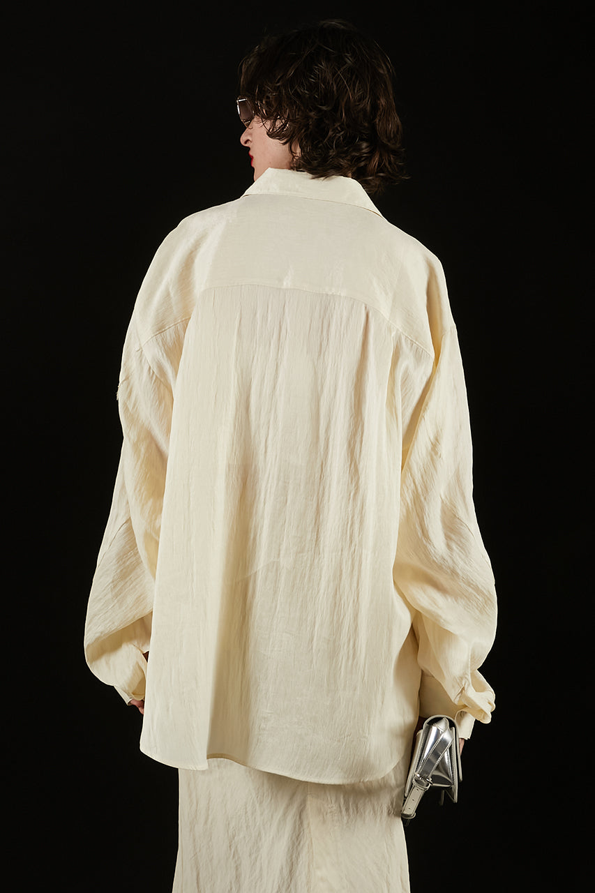 Satin Shirt And Camisole - 2025 SUMMER