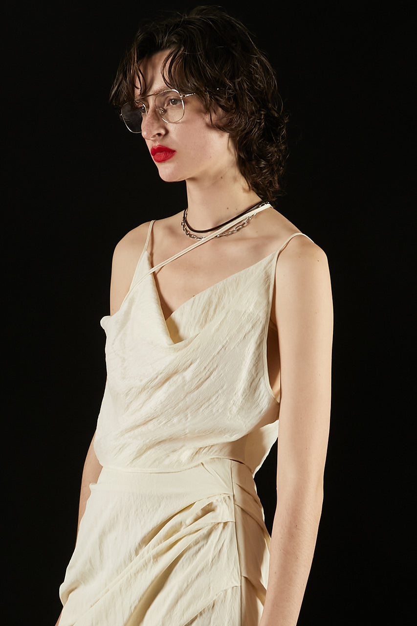 Satin Shirt And Camisole - 2025 SUMMER