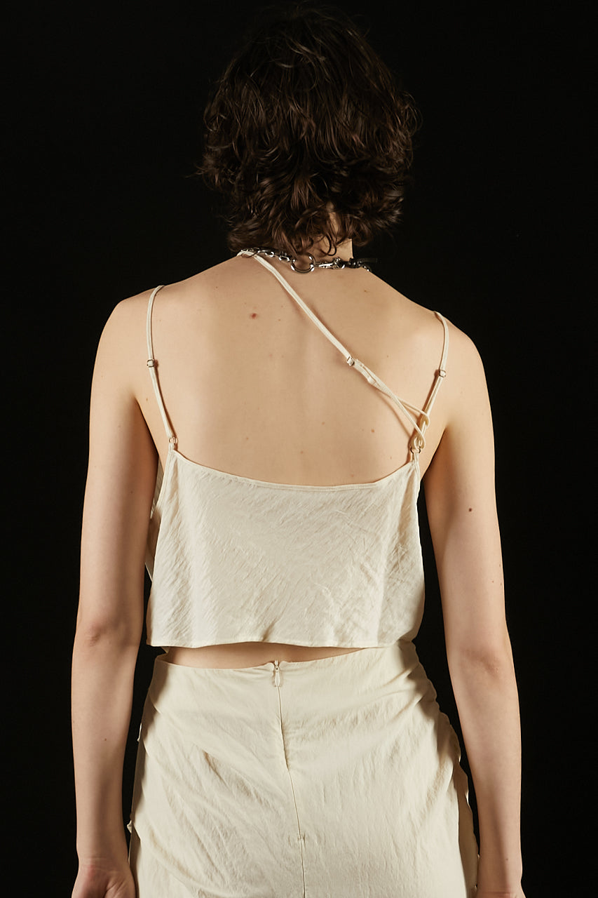 Satin Shirt And Camisole - 2025 SUMMER