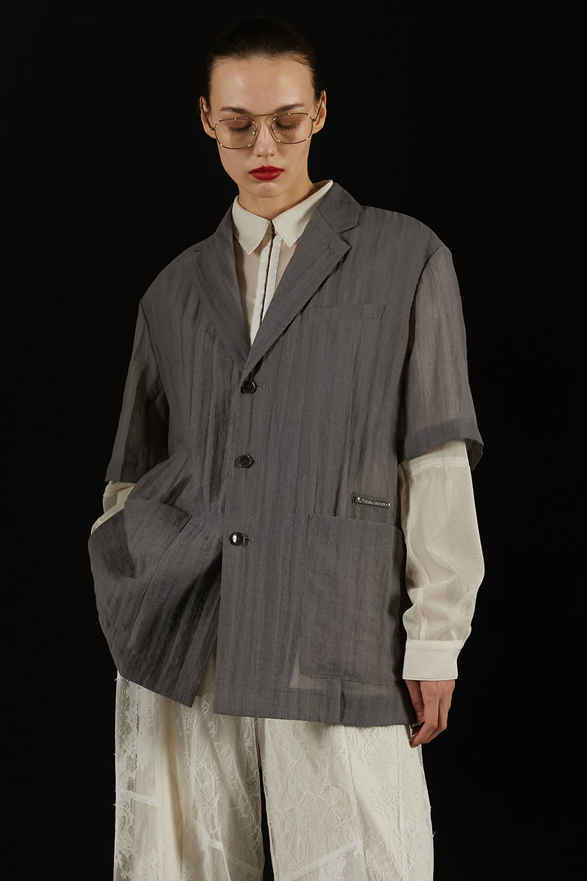 Sheer Single Jacket - 2025 SUMMER