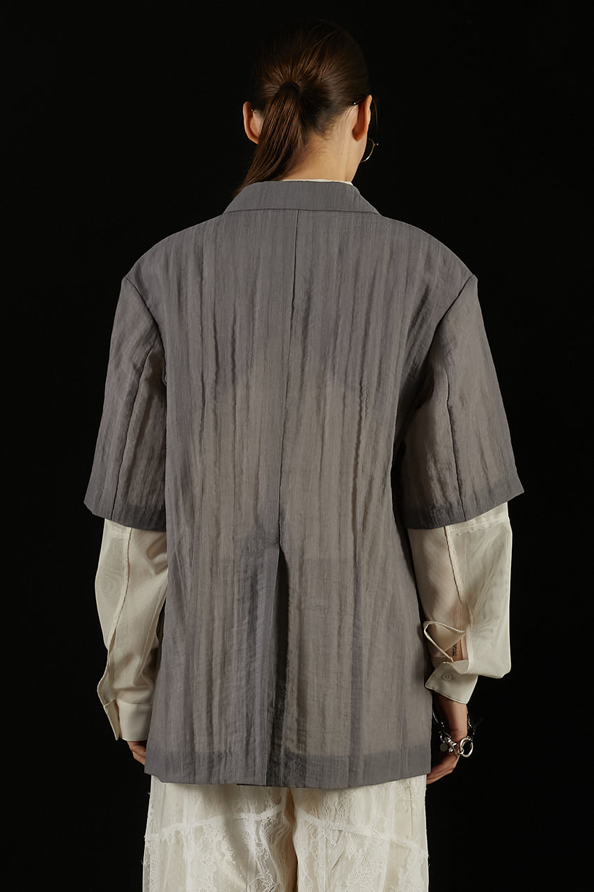 Sheer Single Jacket - 2025 SUMMER