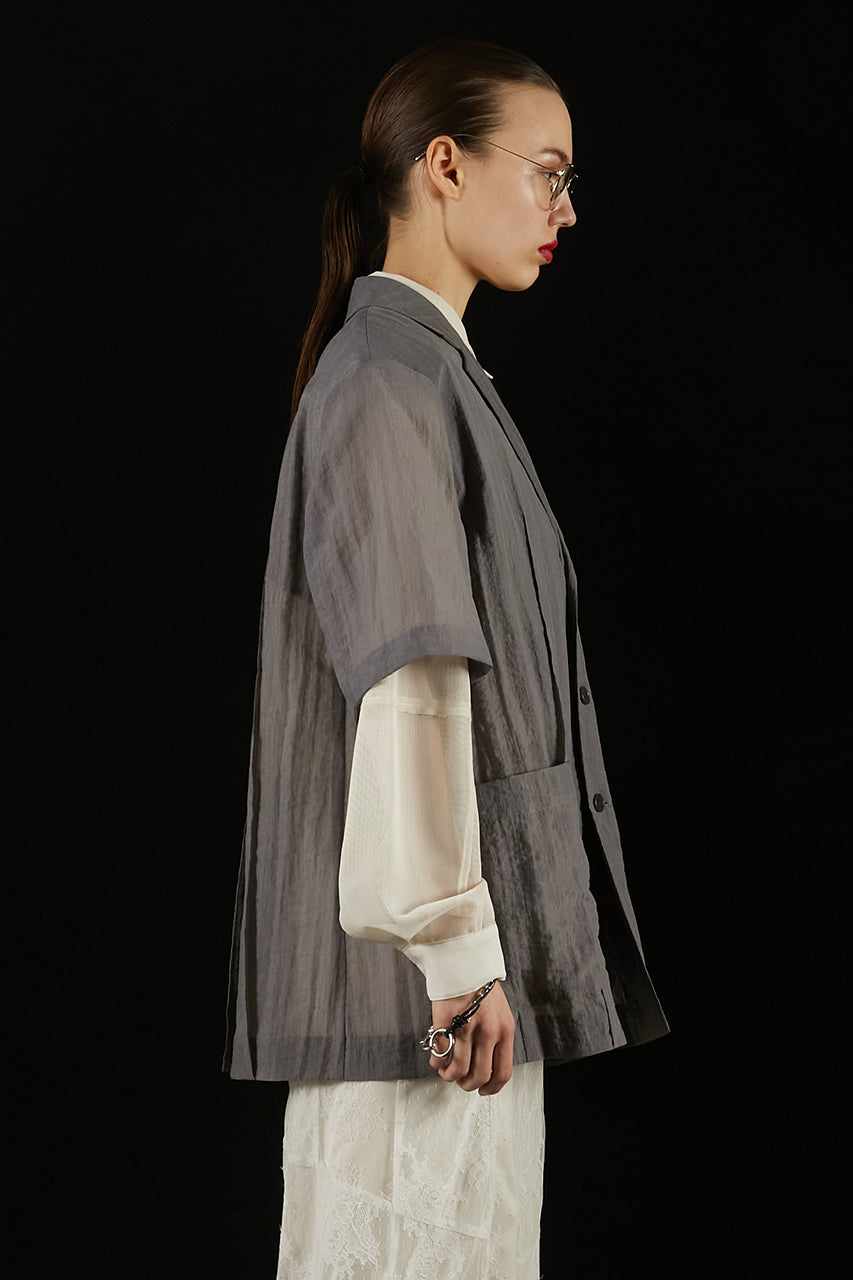 Sheer Single Jacket - 2025 SUMMER