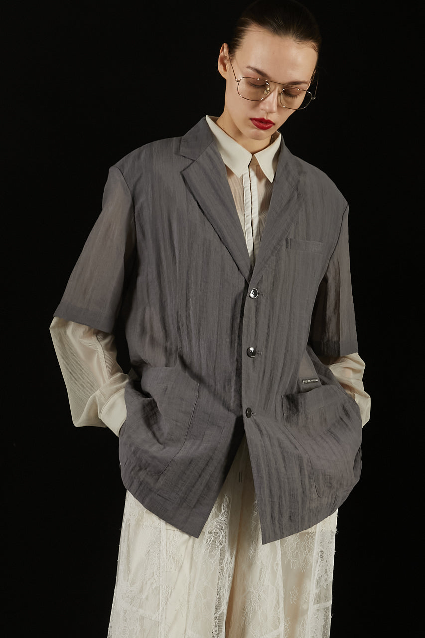 Sheer Single Jacket - 2025 SUMMER