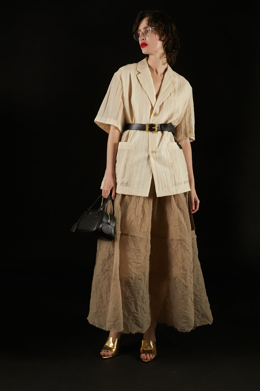 Sheer Single Jacket - 2025 SUMMER