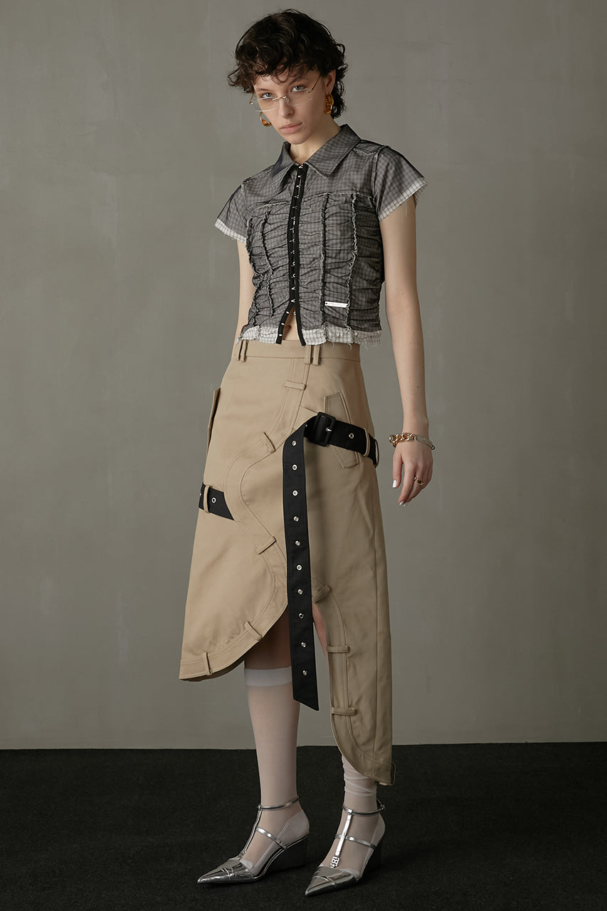 Asymmetric Belter Skirt - SALE