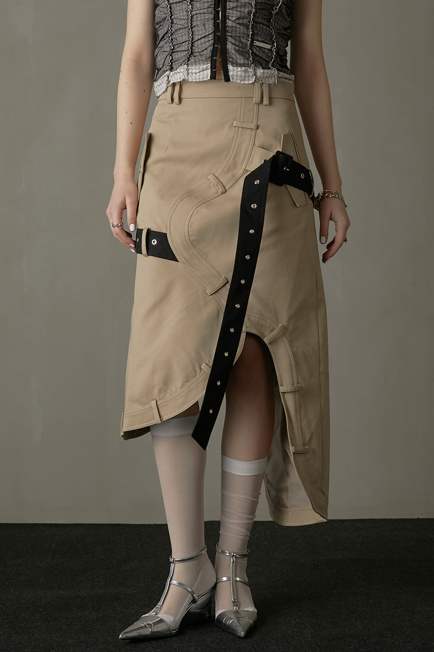 Asymmetric Belter Skirt - SALE
