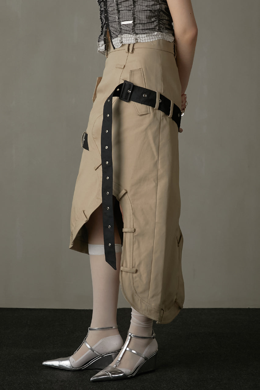 Asymmetric Belter Skirt - SALE
