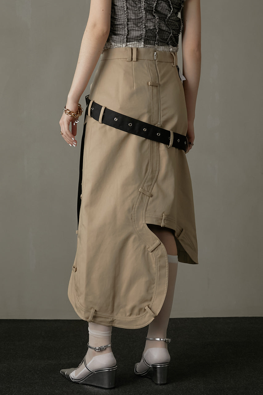 Asymmetric Belter Skirt - SALE