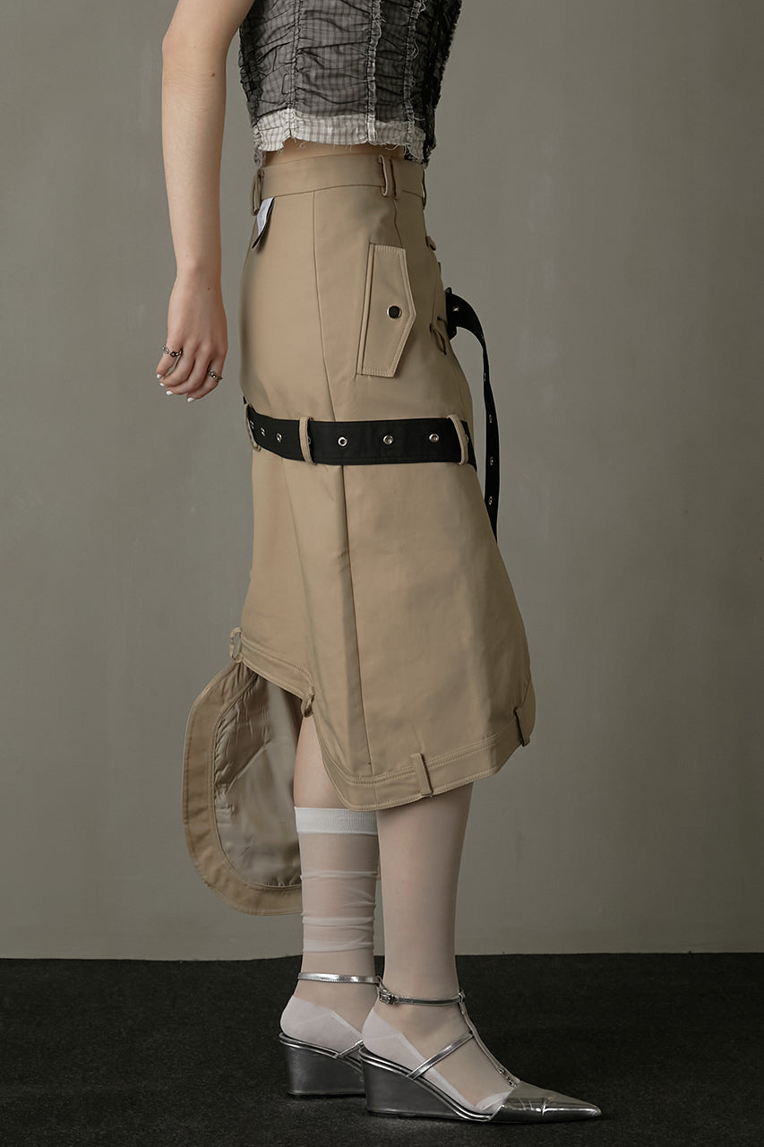Asymmetric Belter Skirt - SALE
