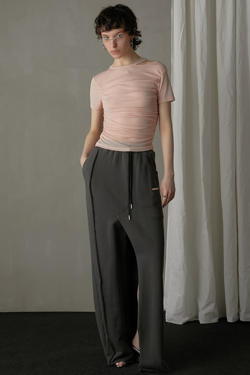 Twisted Layered Skirt Pants
