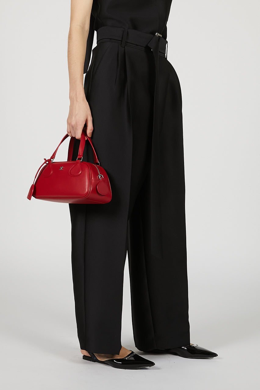 Asymmetrical Wide Tapered Pants