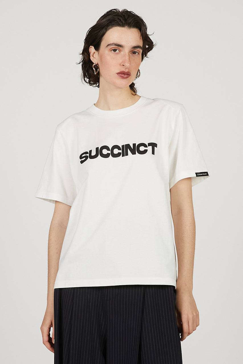 Power Shoulder Logo Tee - SALE