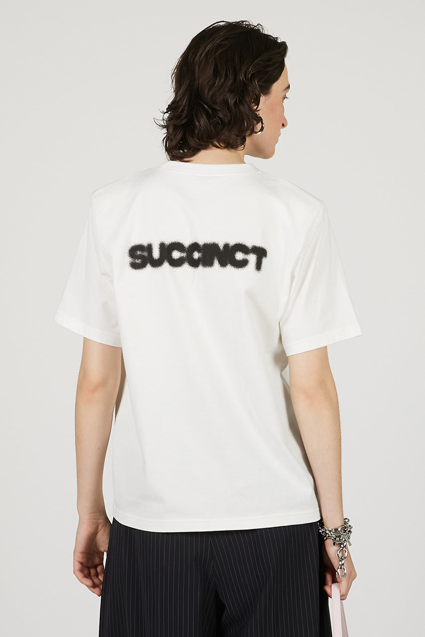 Power Shoulder Logo Tee - 2025 SUMMER