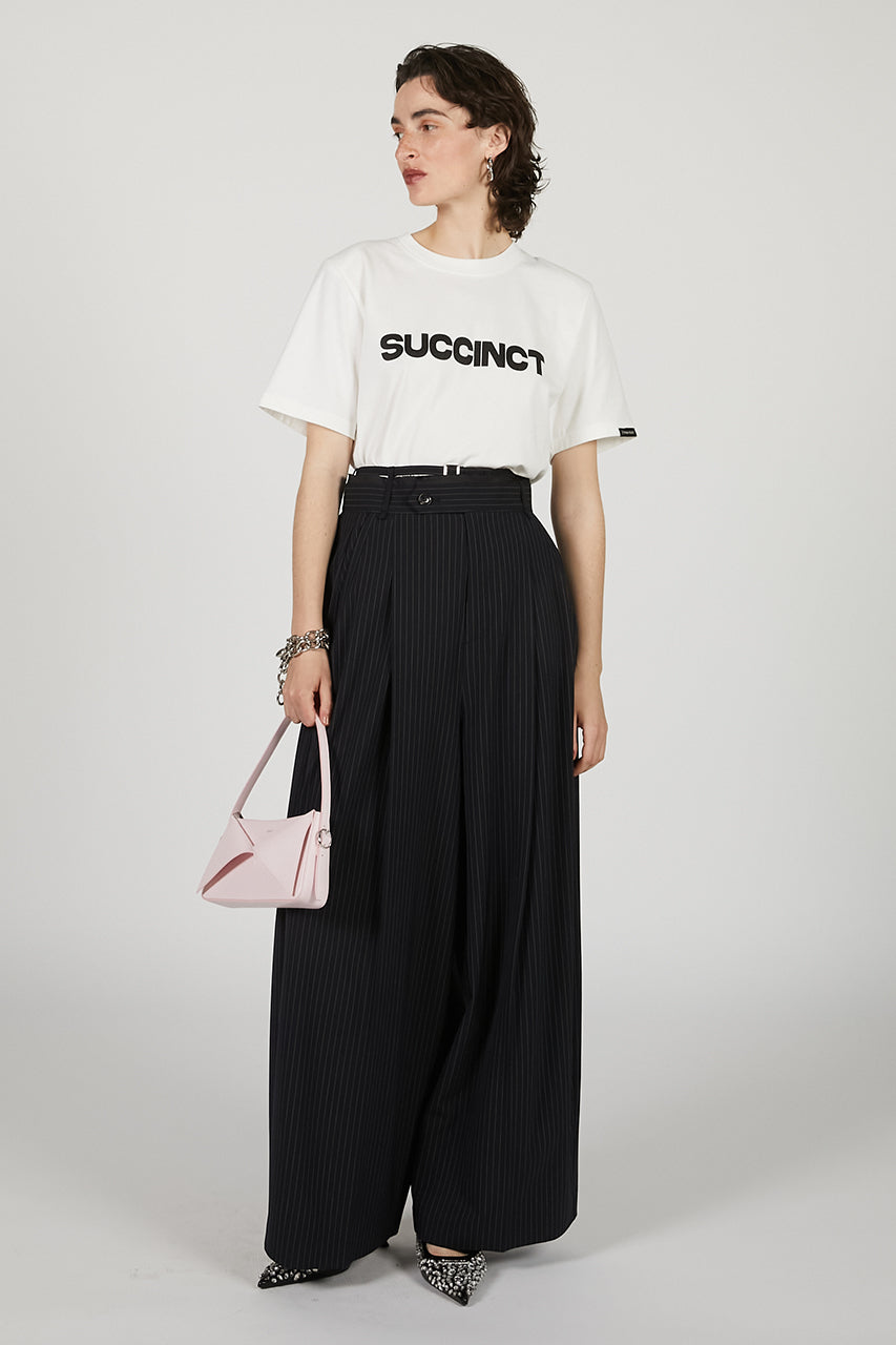Power Shoulder Logo Tee - 2025 SUMMER