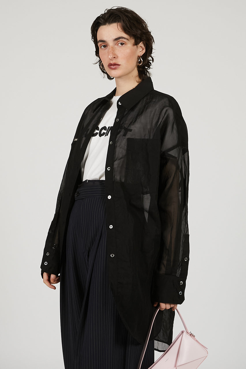 Cotton Boiled Big Shirt