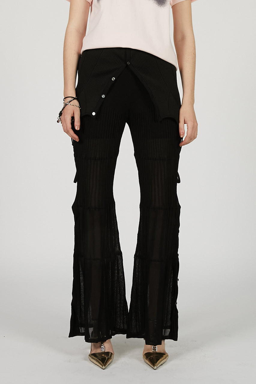 Multi Way Layered Knit Pants - SALE