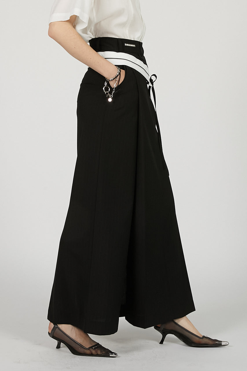 Deep Tuck Suiting Skirt - SALE