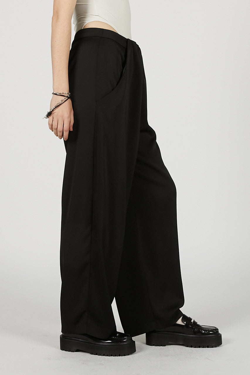 Front Gathered Easy Pants