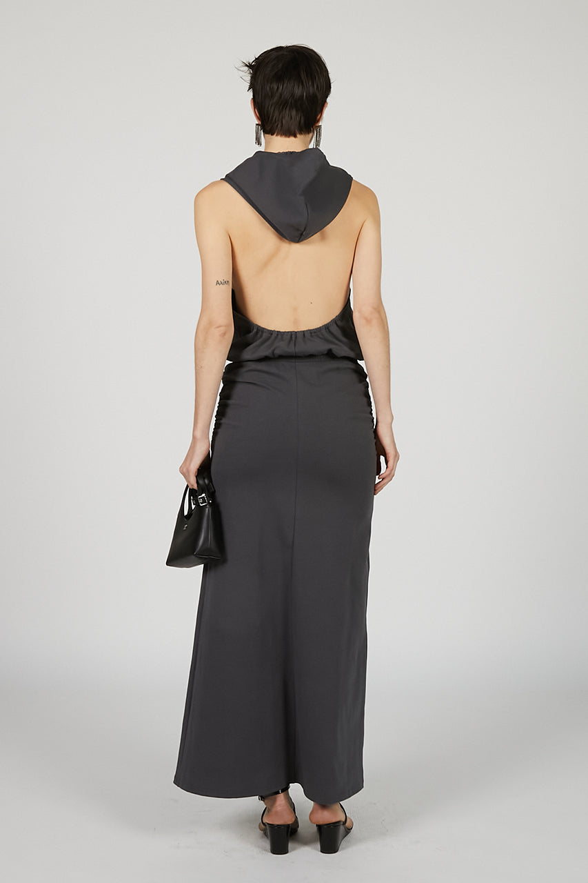 Drape Hoodie One Piece