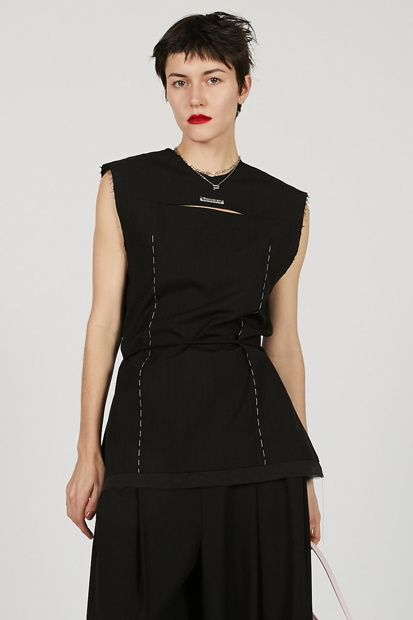 Pinstripe 2Way Top - SALE