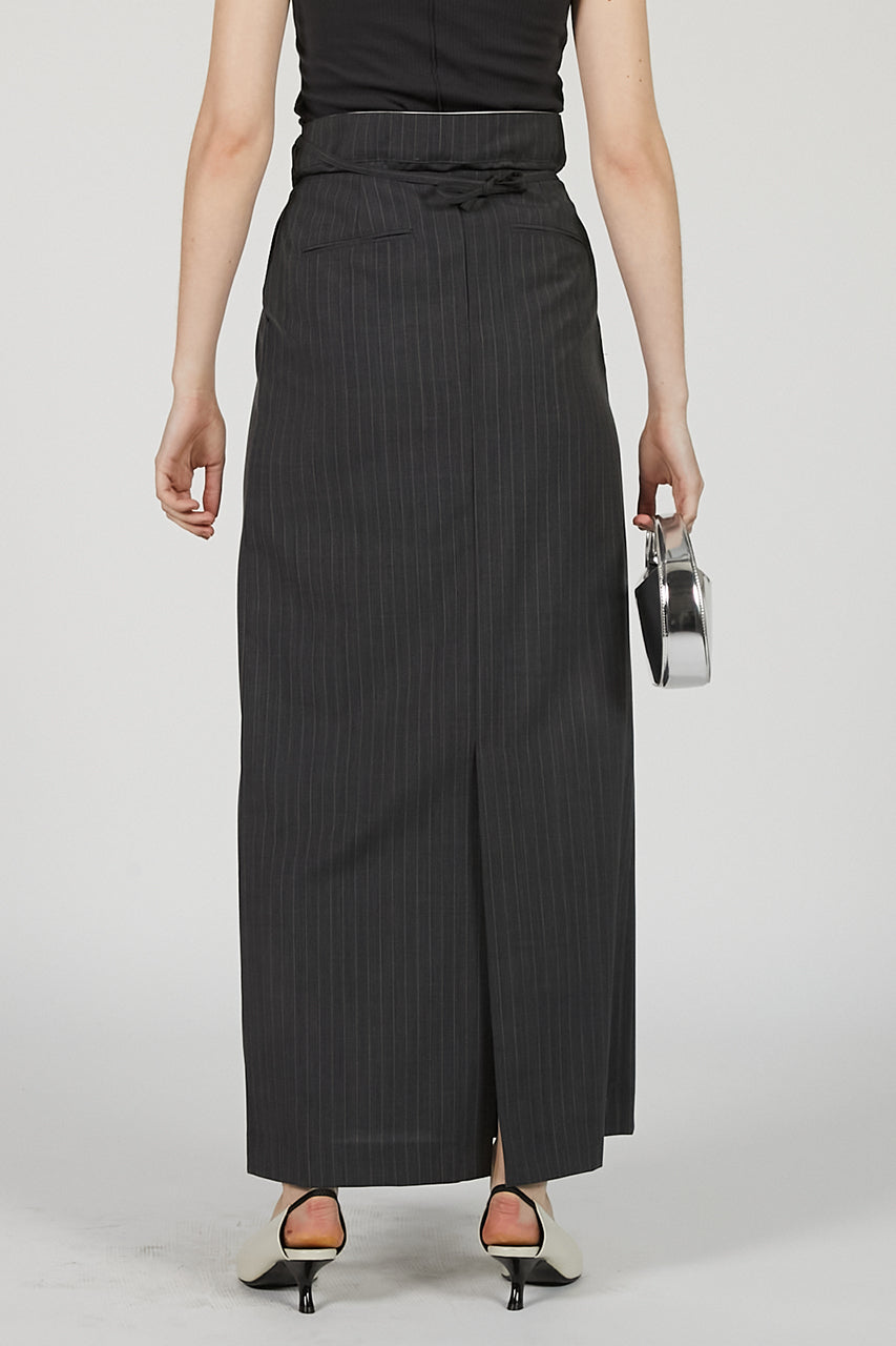 Deep Tuck Suiting Skirt - SALE