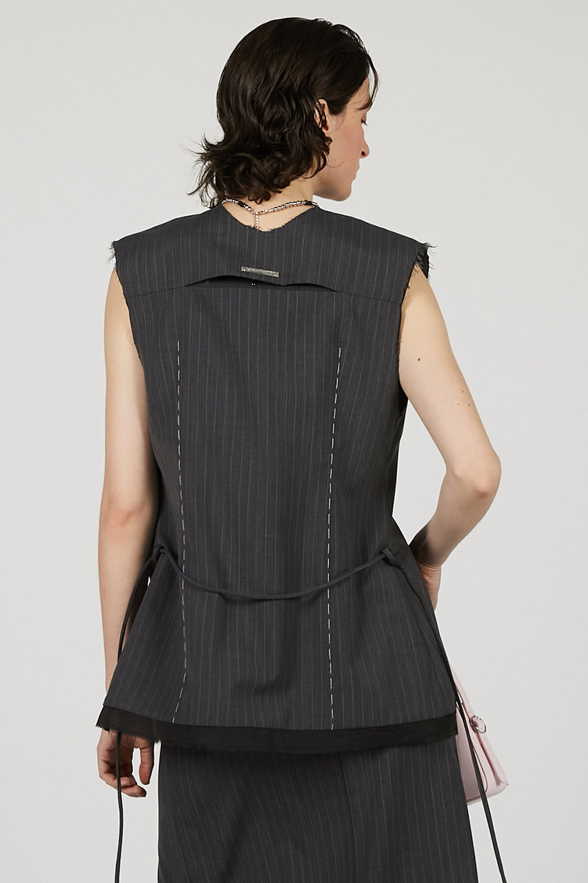 Pinstripe 2Way Top - SALE