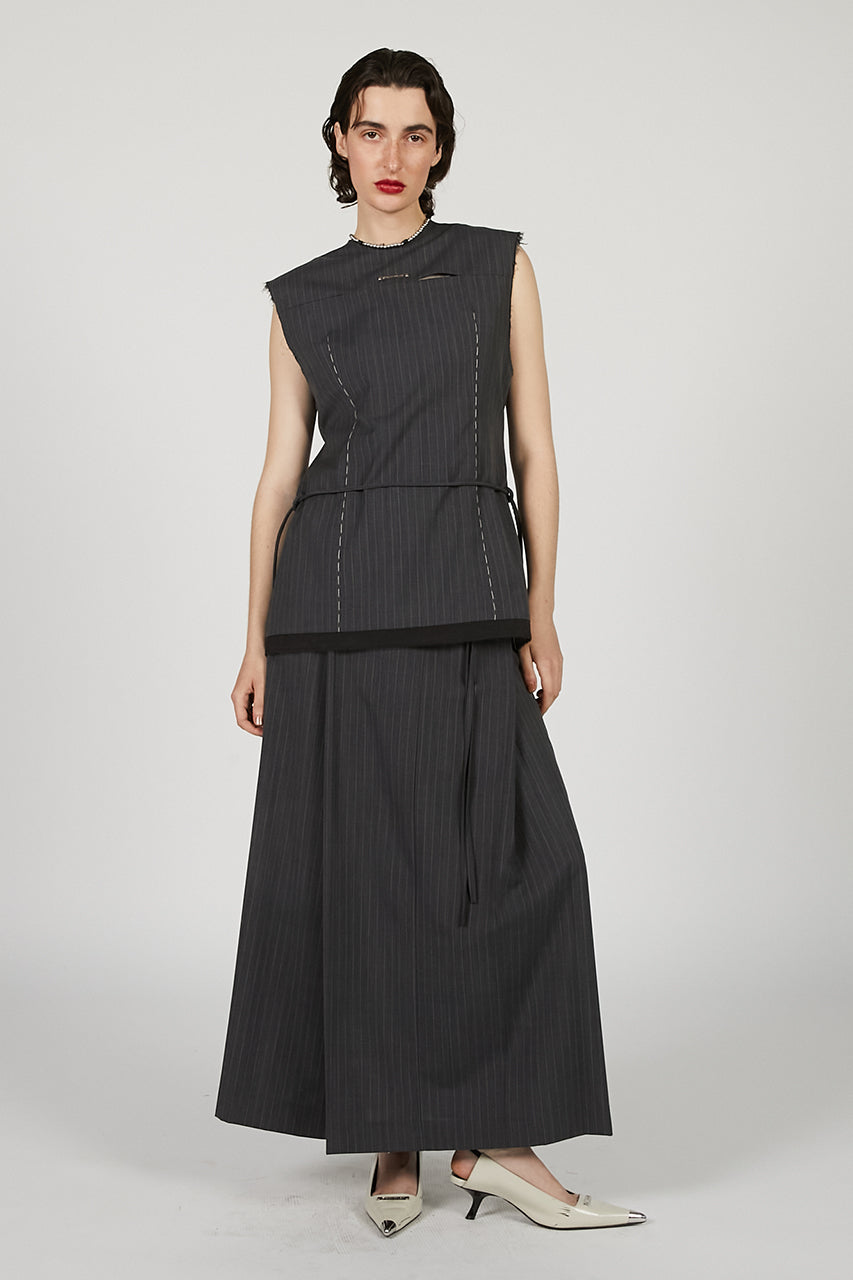Pinstripe 2Way Top - SALE