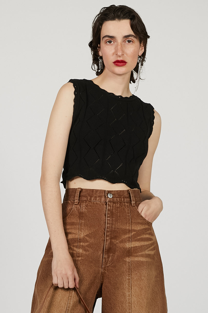 2Way Lace Up Vest - 2025 SUMMER