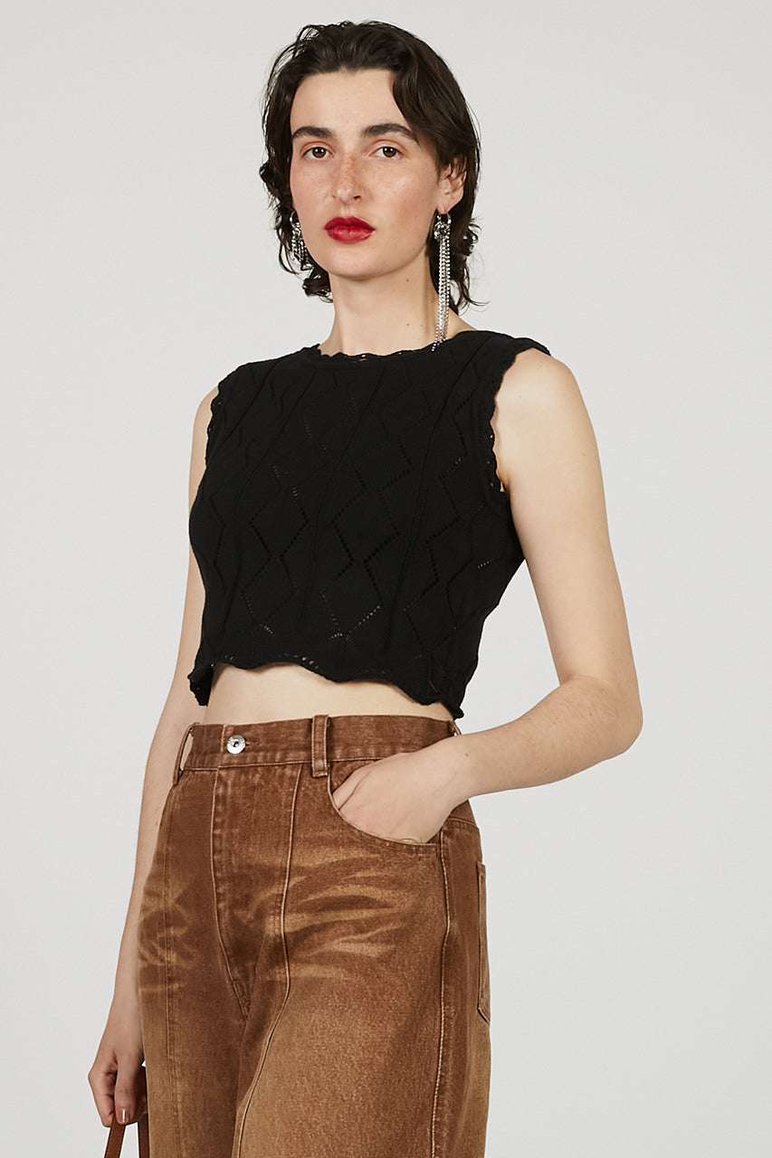 2Way Lace Up Vest - 2025 SUMMER