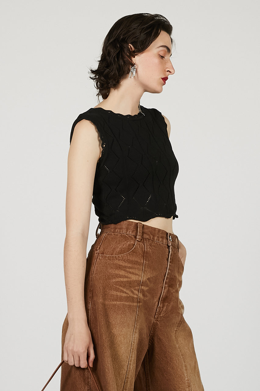 2Way Lace Up Vest - 2025 SUMMER