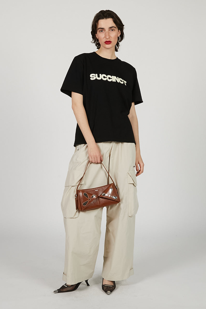 Power Shoulder Logo Tee - 2025 SUMMER