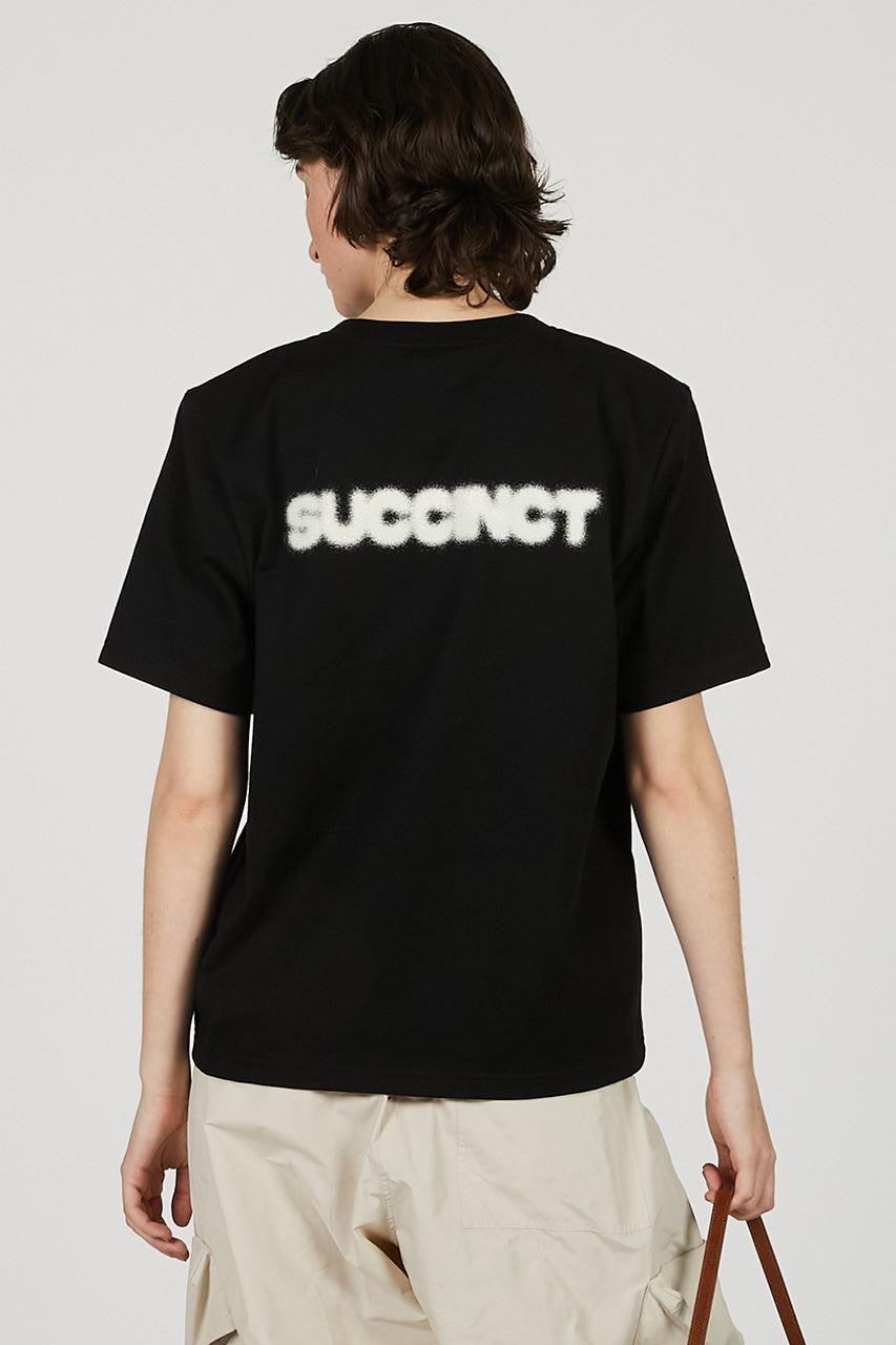 Power Shoulder Logo Tee - 2025 SUMMER